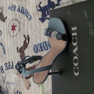 Coach Denim Sandles